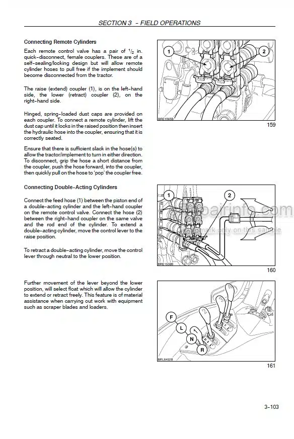 Photo 8 - Case IH Puma 125 140 155 Operators Manual Tractor Z9BL60001-