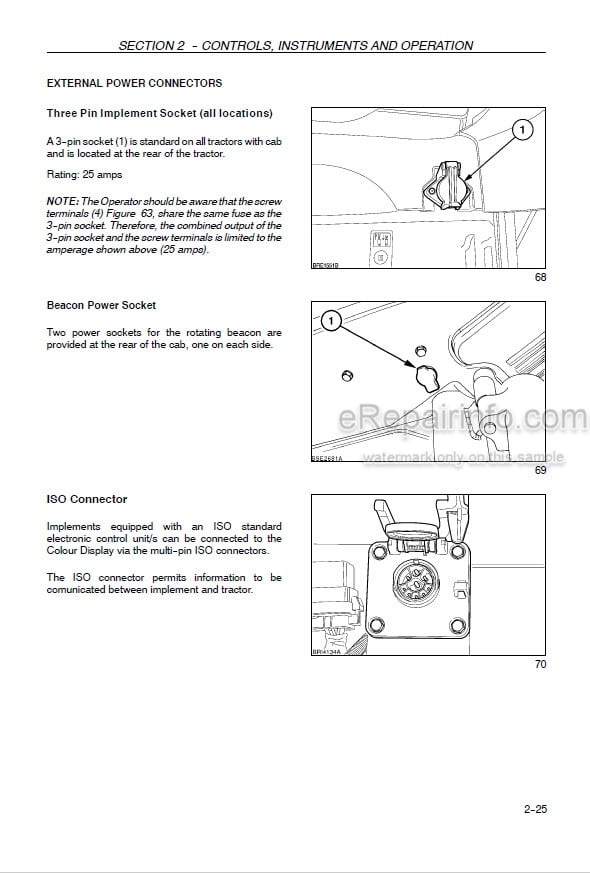 Photo 1 - Case IH Puma 125 140 155 Operators Manual Tractor