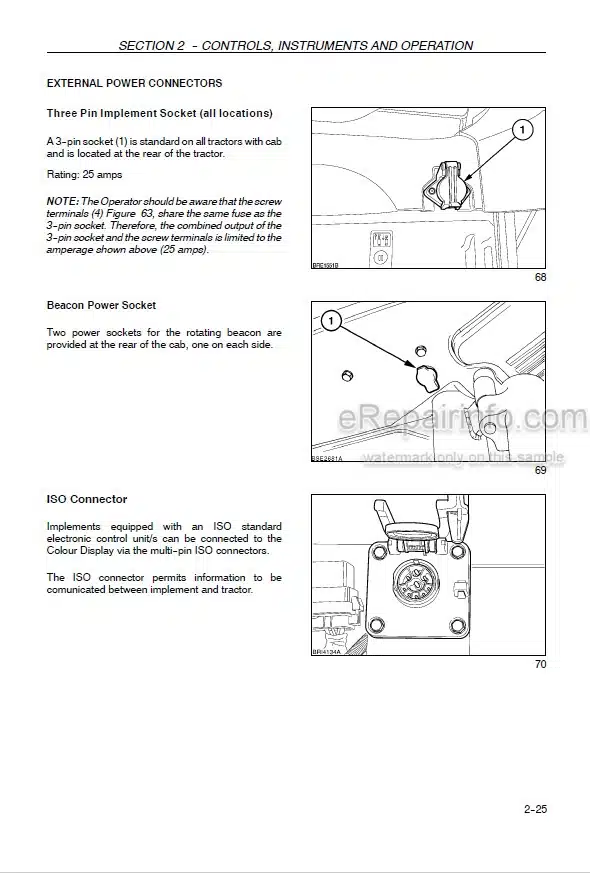 Photo 7 - Case IH Puma 125 140 155 Operators Manual Tractor Z9BL60001-