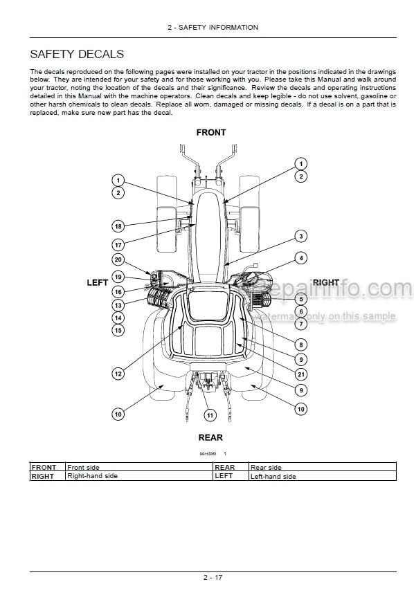 Photo 4 - Case IH Puma 130CVT 145CVT 160CVT Operators Manual Tractor