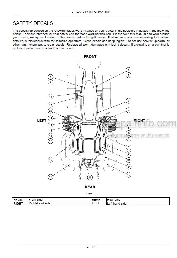 Photo 4 - Case IH Puma 130CVT 145CVT 160CVT Operators Manual Tractor