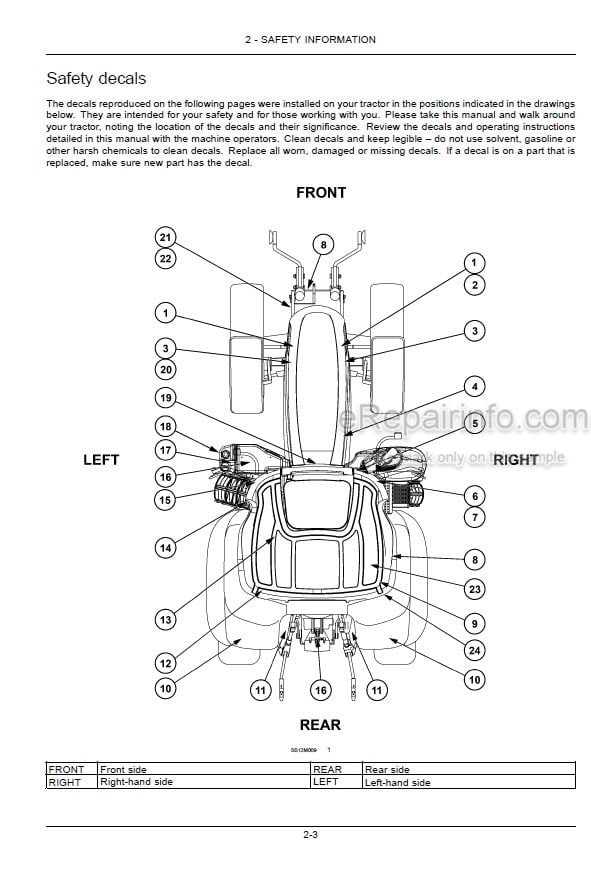 Photo 3 - Case IH Puma 130 145 160 Efficient Power Operators Manual Tractor
