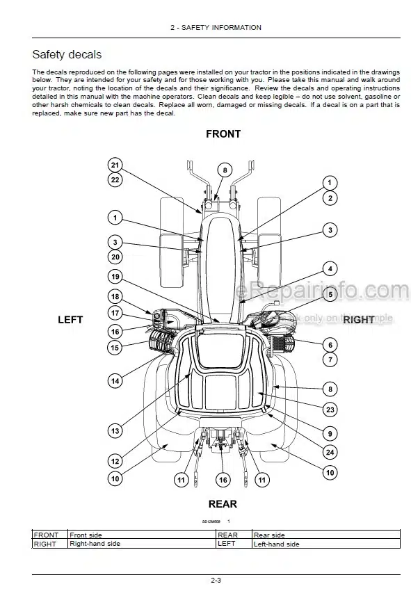 Photo 3 - Case IH Puma 130 145 160 Efficient Power Operators Manual Tractor