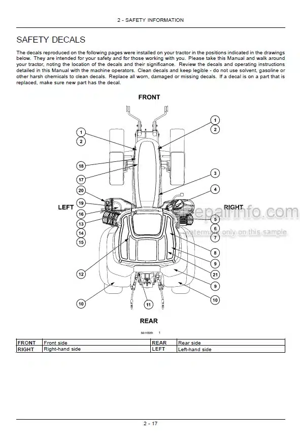 Photo 4 - Case IH Puma 130 145 160 Operators Manual Tractor