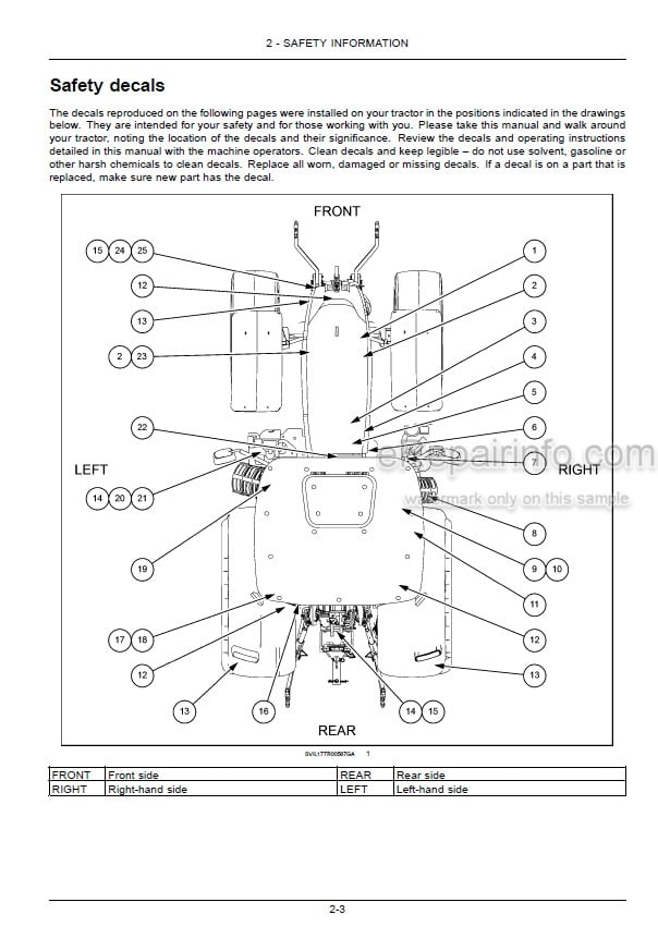 Photo 4 - Case IH Puma 140 150 165 Tier 4B Final Operators Manual Tractor HE201001- HE250001-