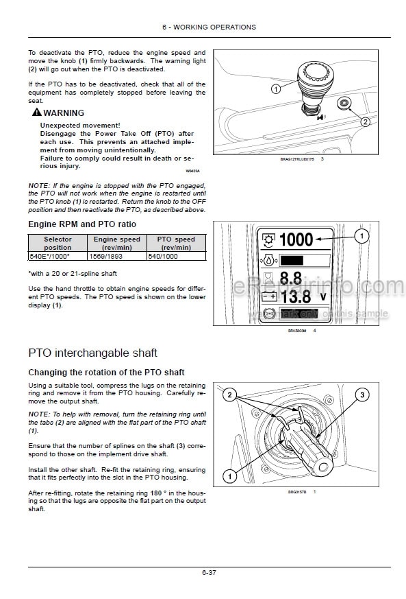 Photo 4 - Case IH Puma 140 155 170 185 Operators Manual Tractor