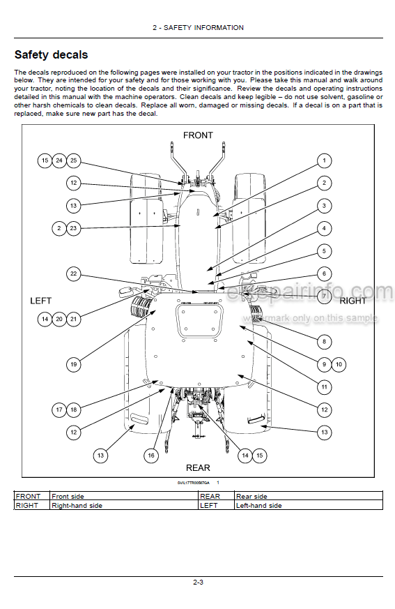 Photo 4 - Case IH Puma 150CVX 165CVX 175CVX Stage IV Operators Manual Tractor JE201001- JE250001-