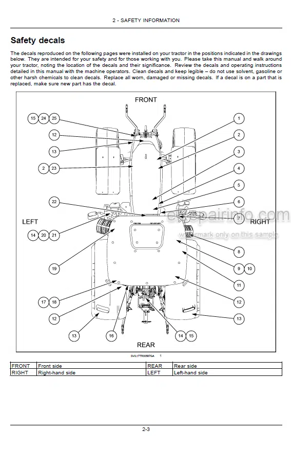 Photo 4 - Case IH Puma 150CVX 165CVX 175CVX Stage IV Operators Manual Tractor JE201001- JE250001-
