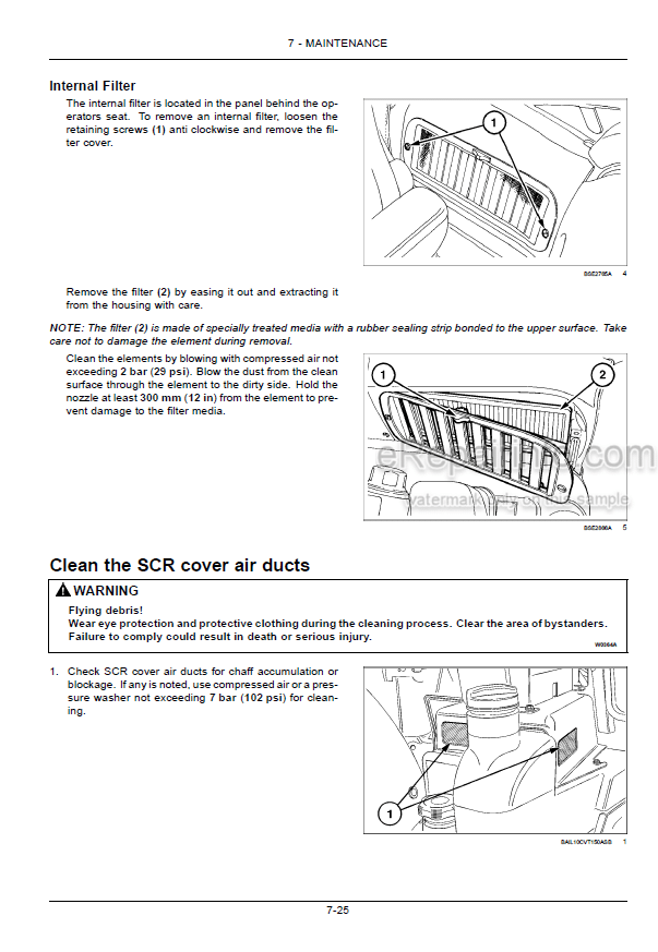 Photo 2 - Case IH Puma 150CVX 165CVX 175CVX Stage IV Operators Manual Tractor JE201001- JE250001-