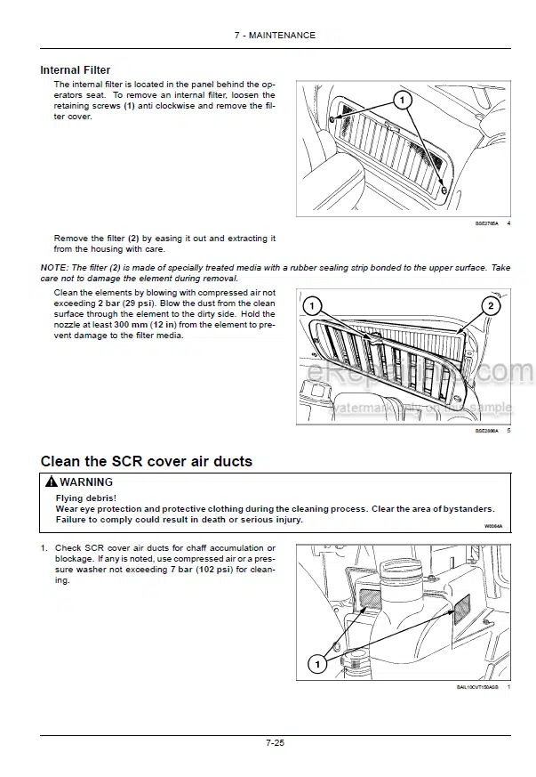Photo 6 - Case IH Puma 150CVX 165CVX 175CVX Stage IV Operators Manual Tractor JE201001- JE250001-