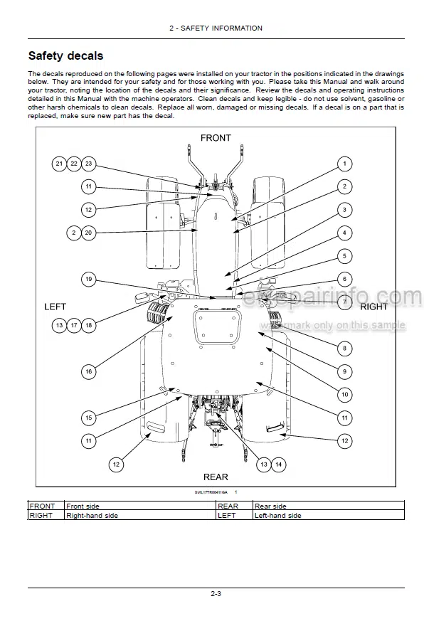 Photo 4 - Case IH Puma 150CVX 165CVX Tier 4B Final Operators Manual Tractor JE201001-