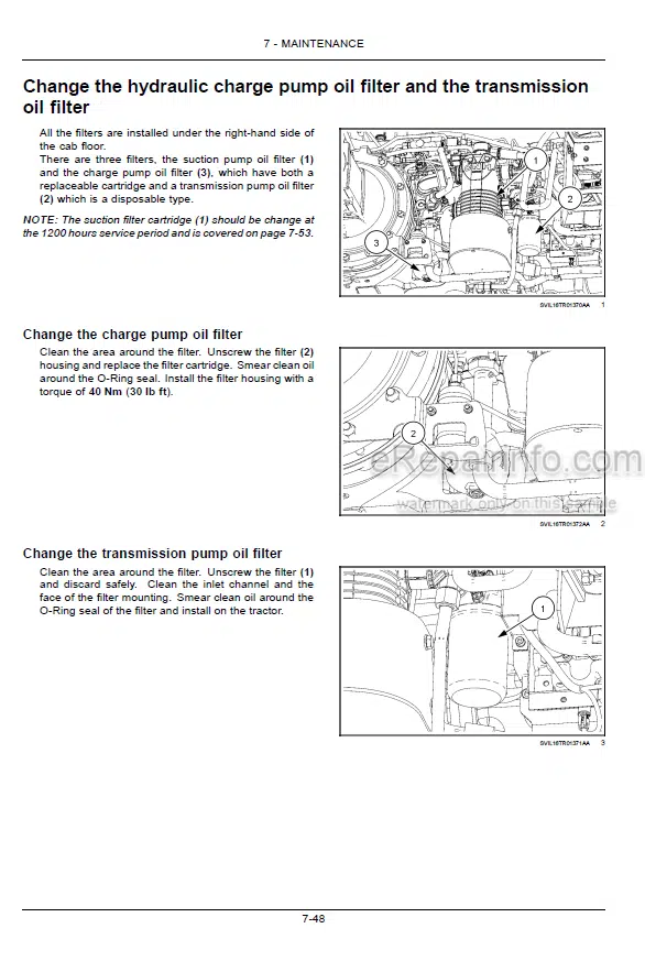 Photo 5 - Case IH Puma 150CVX 165CVX Tier 4B Final Operators Manual Tractor JE201001-