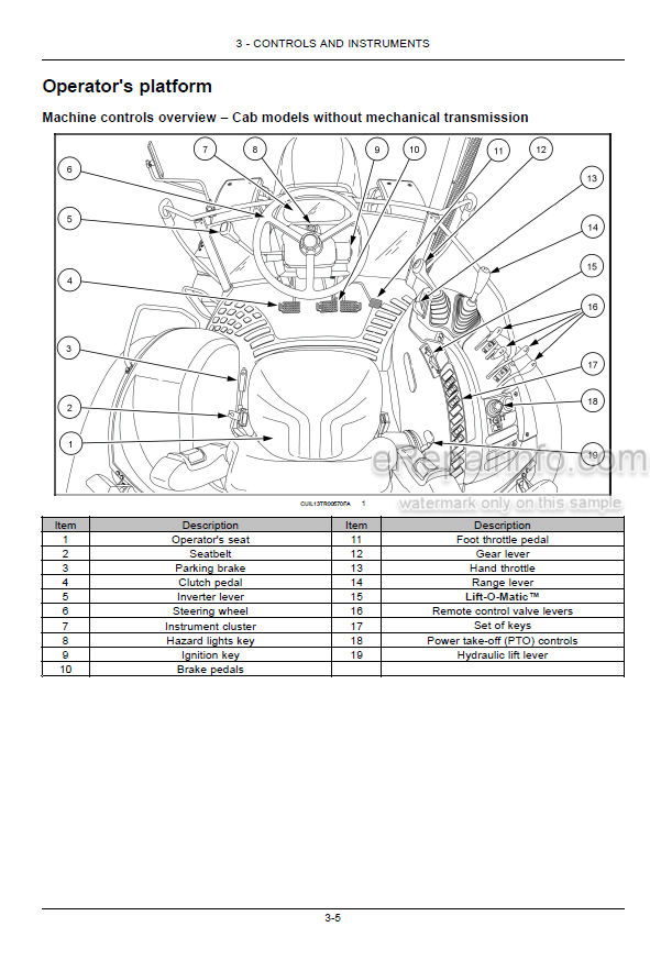 Photo 4 - Case IH Puma 155 185 Operators Manual Tractor