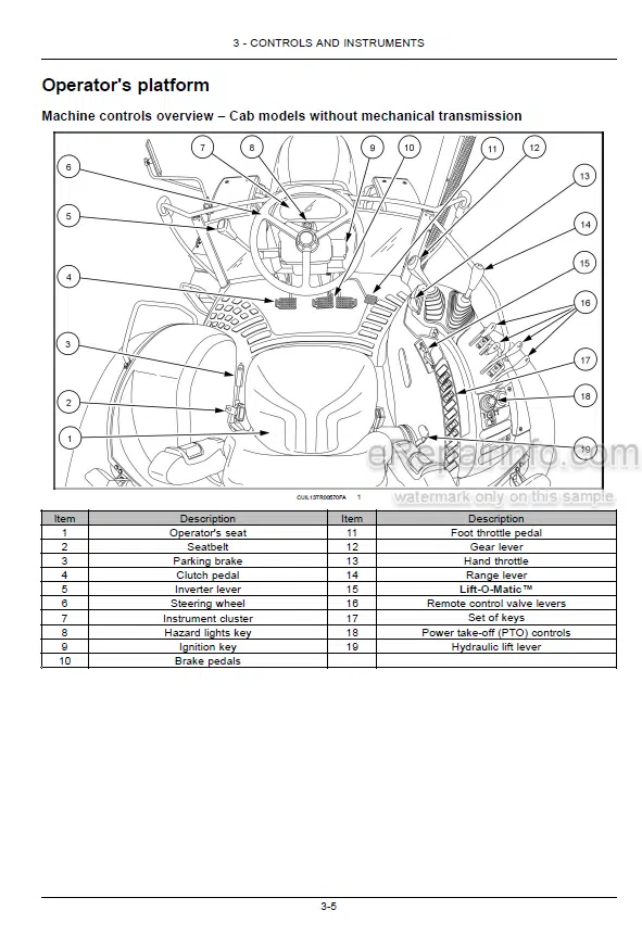 Photo 4 - Case IH Puma 155 185 Operators Manual Tractor