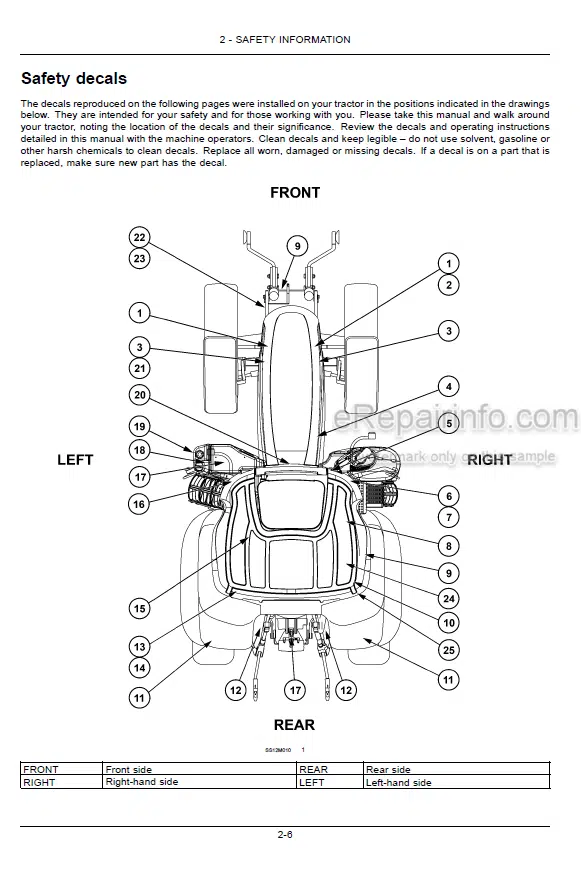 Photo 4 - Case IH Puma 1654 1804 Operators Manual Tractor