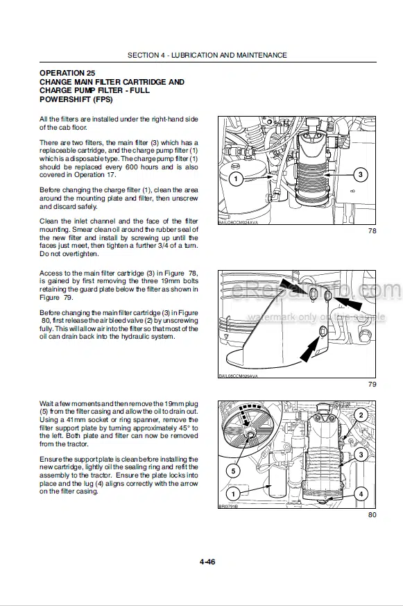 Photo 12 - Case IH Puma 165 180 195 200 225 Operators Manual Tractor