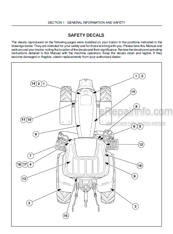 Photo 5 - Case IH Puma 165 180 195 210 225 Operators Manual Tractor
