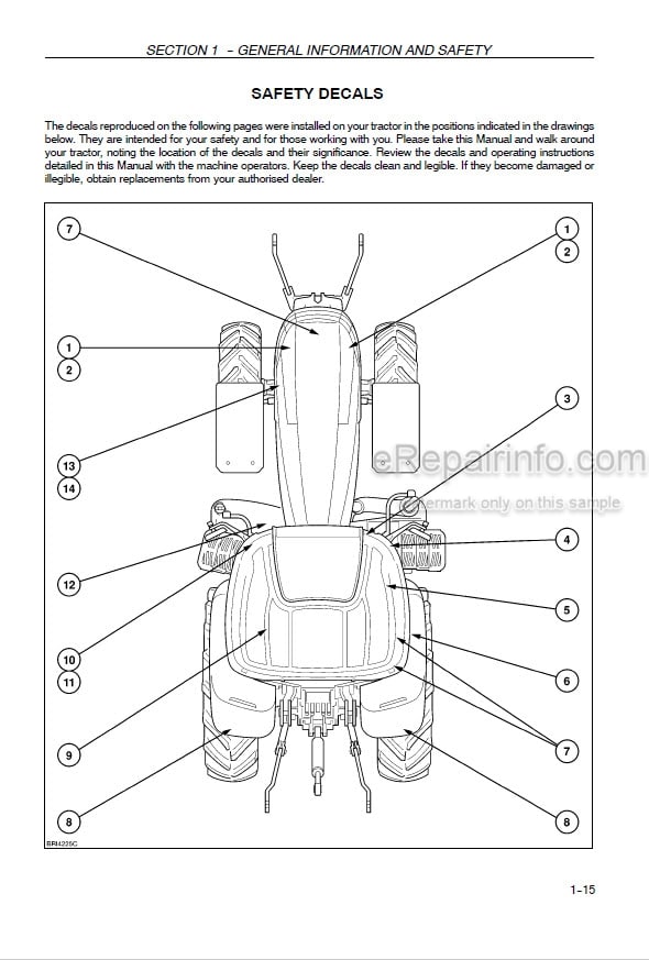 Photo 4 - Case IH Puma 165 180 195 210 Operators Manual Tractor