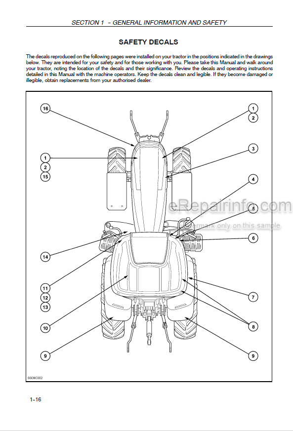 Photo 4 - Case IH Puma 165 180 195 210 Operators Manual Tractor Z9BH60001-