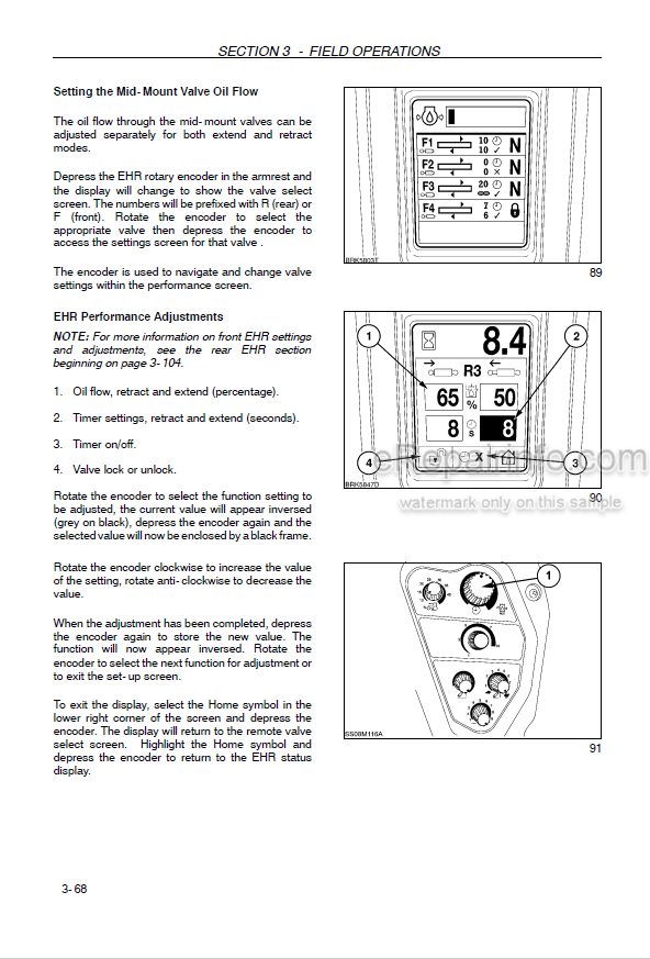 Photo 5 - Case IH Puma 165 180 195 210 165CVT 180CVT 195CVT 210CVT 225CVT Operators Manual Tractor
