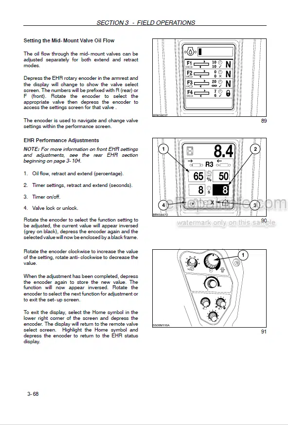 Photo 5 - Case IH Puma 165 180 195 210 165CVT 180CVT 195CVT 210CVT 225CVT Operators Manual Tractor
