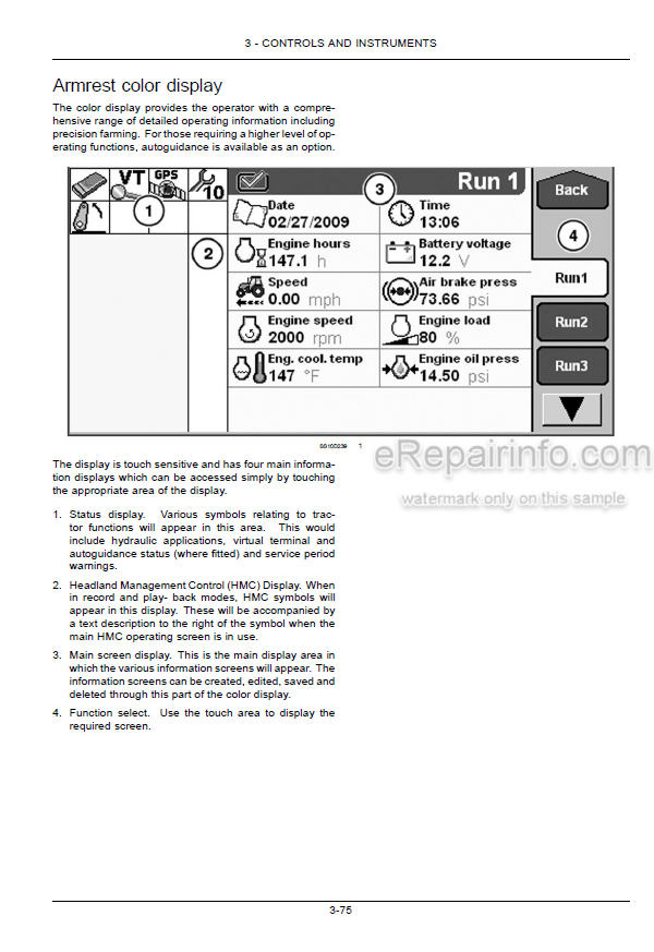 Photo 5 - Case IH Puma 170CVT 185CVT 200CVT 215CVT 230CVT Efficient Power Operators Manual Tractor
