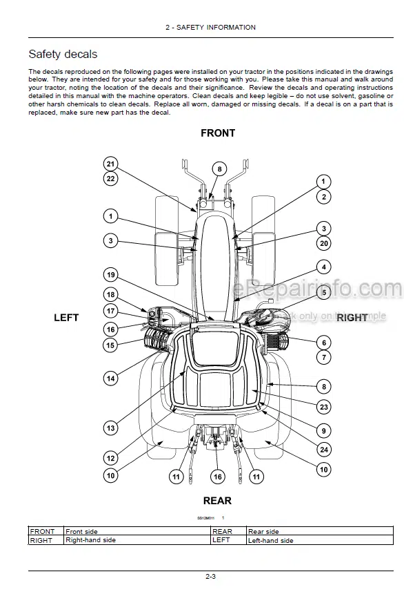 Photo 4 - Case IH Puma 170CVX 185CVX 200CVX 215CVX 230CVX Efficient Power Operators Manual Tractor