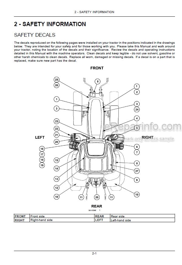 Photo 4 - Case IH Puma 170CVX 185CVX 200CVX 215CVX 230CVX Operators Manual Tractor