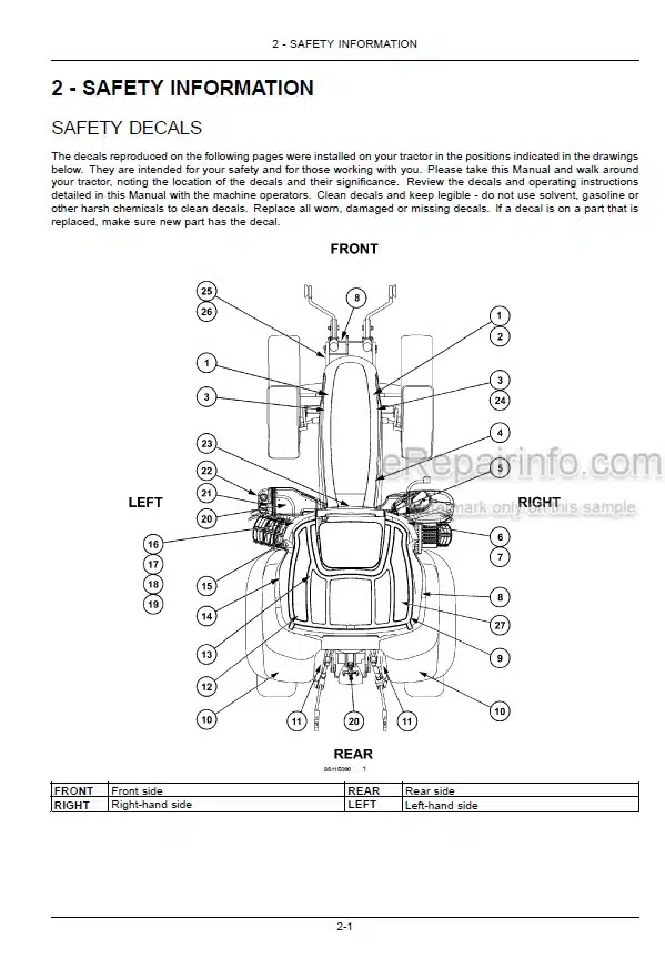 Photo 4 - Case IH Puma 170CVX 185CVX 200CVX 215CVX 230CVX Operators Manual Tractor