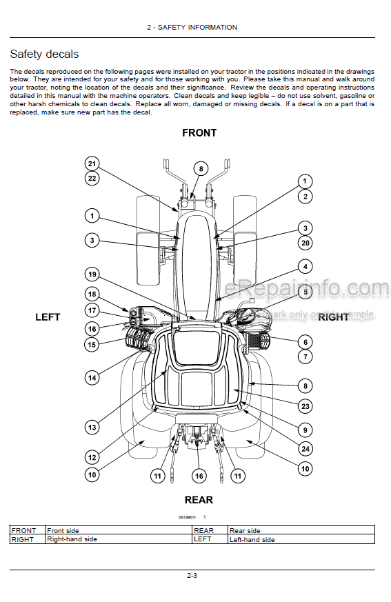 Photo 4 - Case IH Puma 170 185 200 215 Efficient Power Operators Manual Tractor