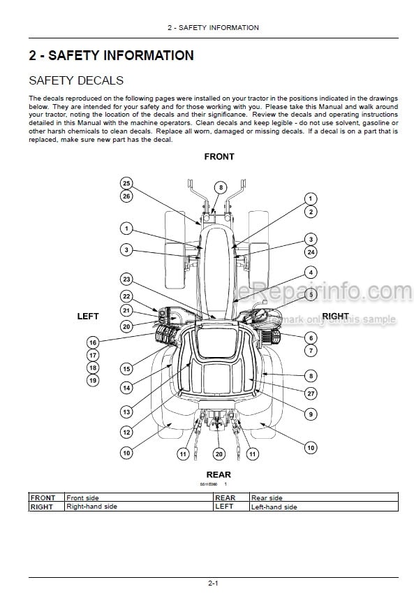 Photo 4 - Case IH Puma 170 185 200 215 Operators Manual Tractor