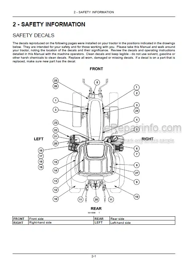 Photo 4 - Case IH Puma 170 185 200 215 Operators Manual Tractor