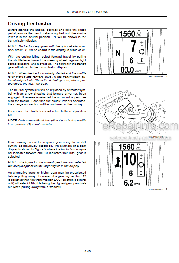 Photo 5 - Case IH Puma 1854 2104 2254 Operators Manual Tractor