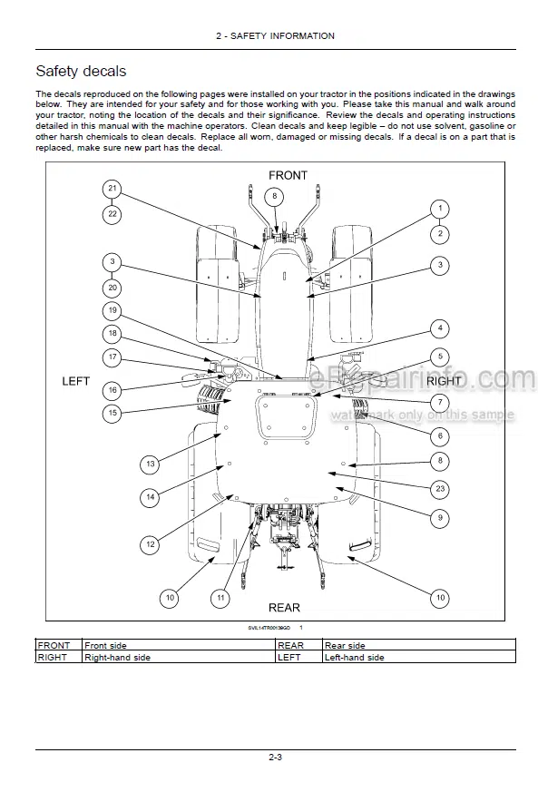 Photo 4 - Case IH Puma 185CVT 200CVT 220CVT 240CVT Tier 4B Final Operators Manual Tractor