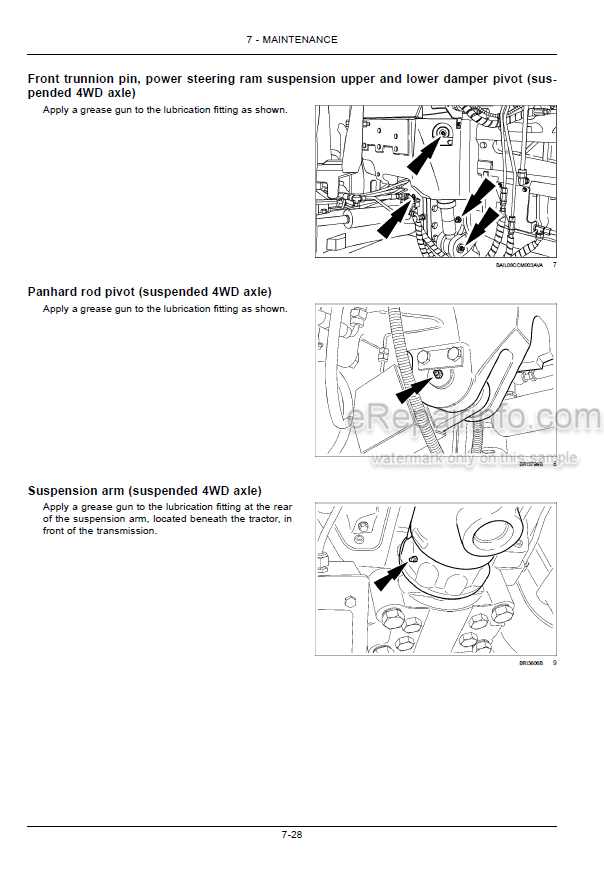 Photo 1 - Case IH Puma 185CVT 200CVT 220CVT 240CVT Tier 4B Final Operators Manual Tractor