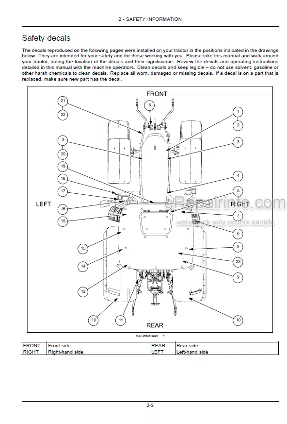Photo 4 - Case IH Puma 185CVX 200CVX 220CVX 240CVX Stage IV Operators Manual Tractor