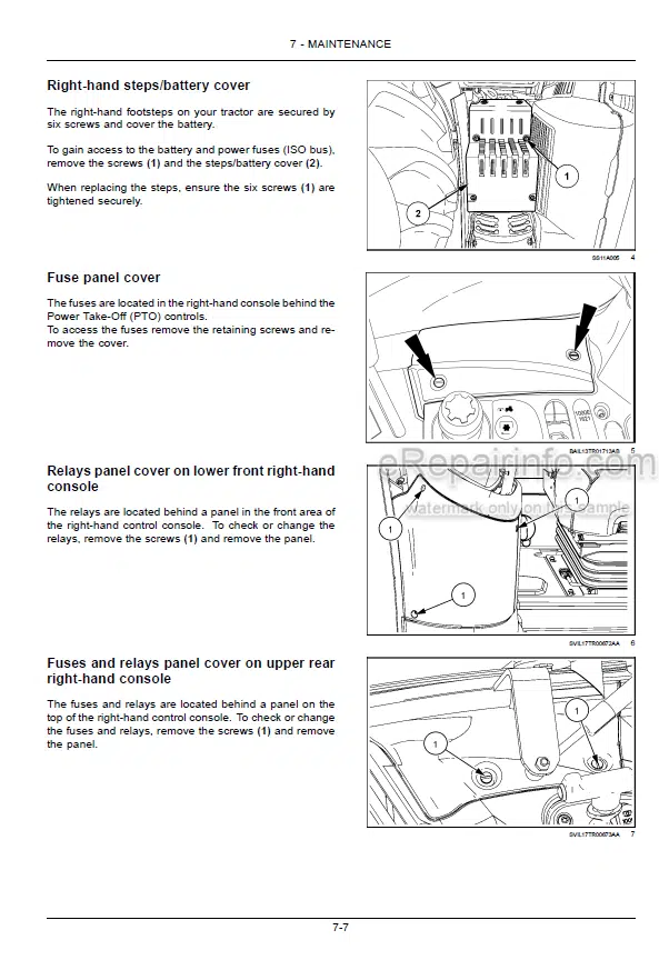 Photo 6 - Case IH Puma 205 225 Operators Manual Tractor