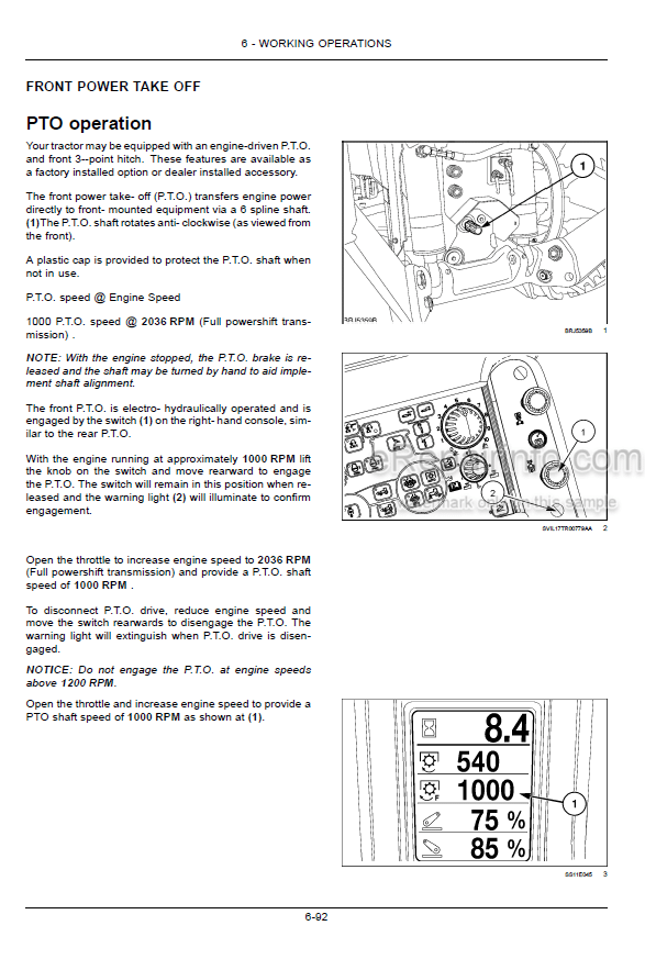 Photo 14 - Case IH Puma 185 200 220 Multicontroller Stage IV Operators Manual Tractor HE550001-