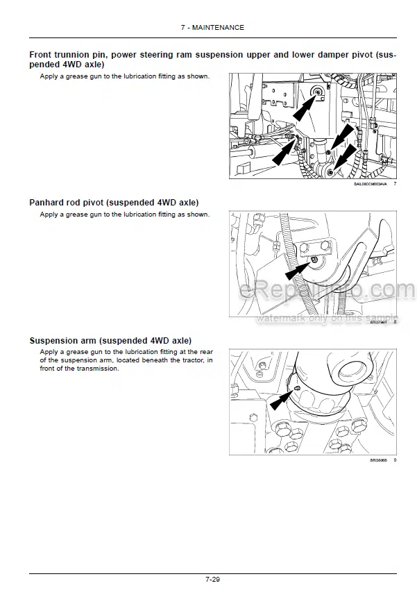 Photo 2 - Case IH Puma 185 200 220 Multicontroller Tier 4B Final Operators Manual Tractor HE501001-