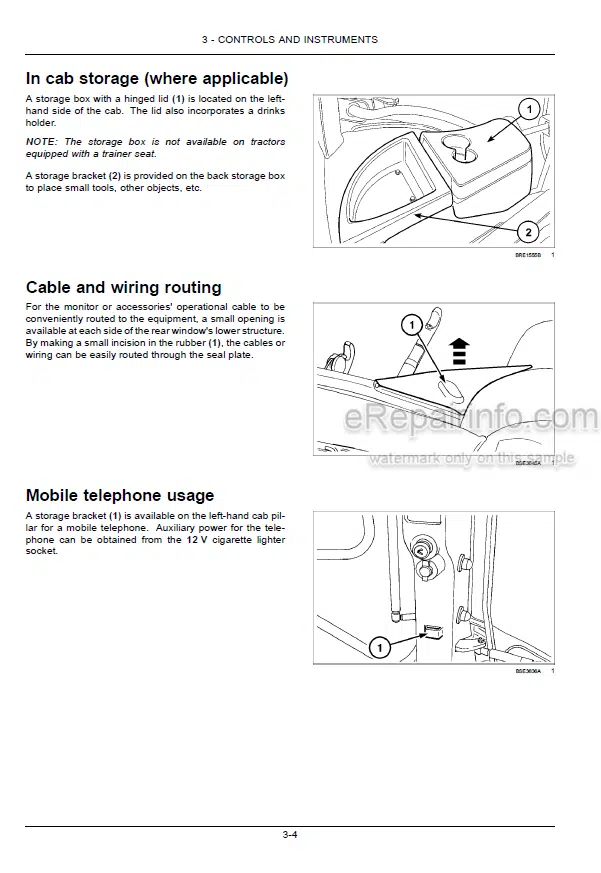 Photo 5 - Case IH Puma 200 215 230 Operators Manual Tractor