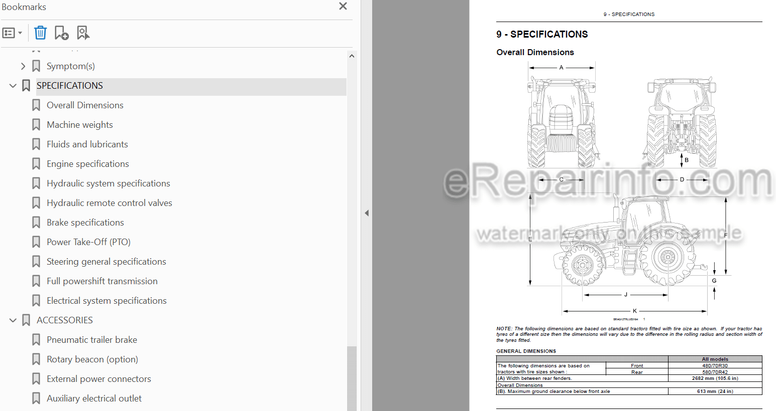 Photo 3 - Case IH Puma 200 215 230 Operators Manual Tractor