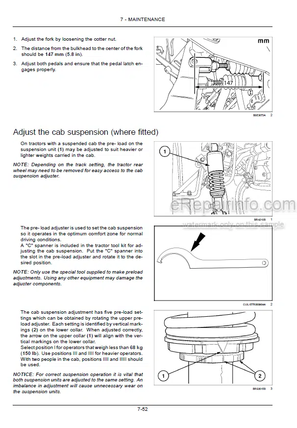 Photo 7 - Case IH Puma 205 225 Operators Manual Tractor