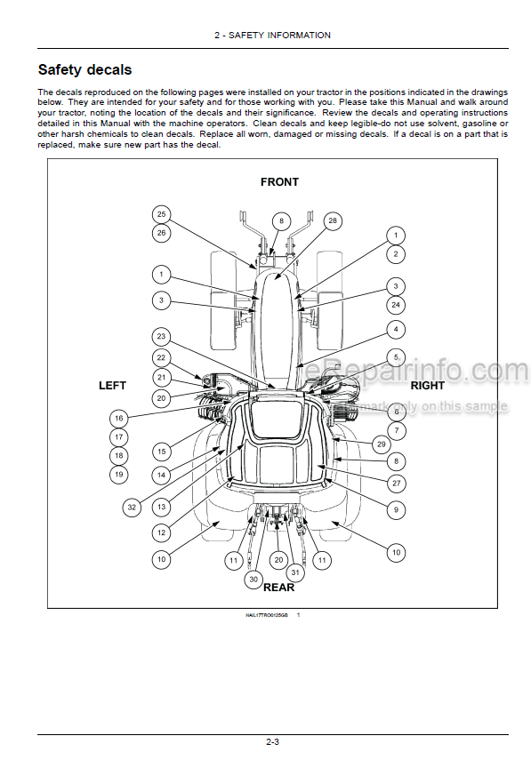 Photo 4 - Case IH Puma 2304 Operators Manual Tractor