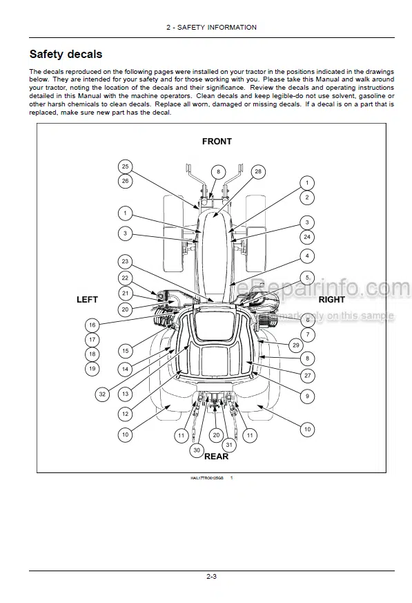 Photo 4 - Case IH Puma 2304 Operators Manual Tractor