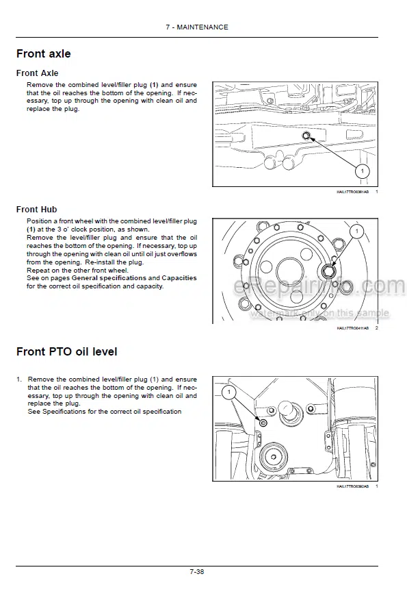 Photo 3 - Case IH Puma 2304 Operators Manual Tractor