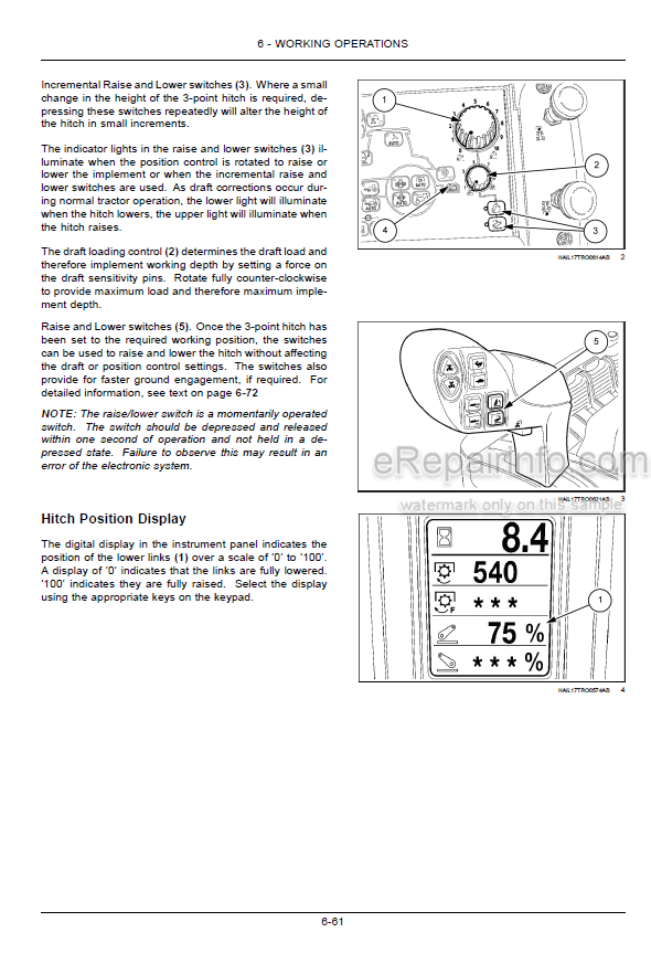 Photo 5 - Case IH Puma 2304 Operators Manual Tractor