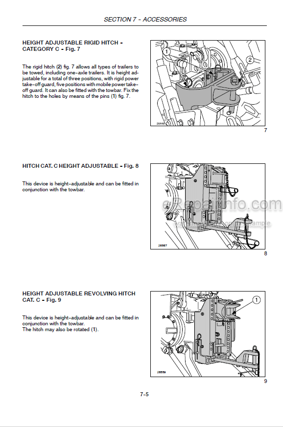 Photo 10 - Case IH Quantum 65V 75V 85V 95V 75N 85N 95N Operators Manual Tractor