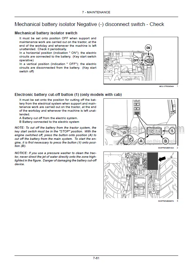 Photo 11 - Case IH Quantum 75N 85N 95N 105N Operators Manual Tractor