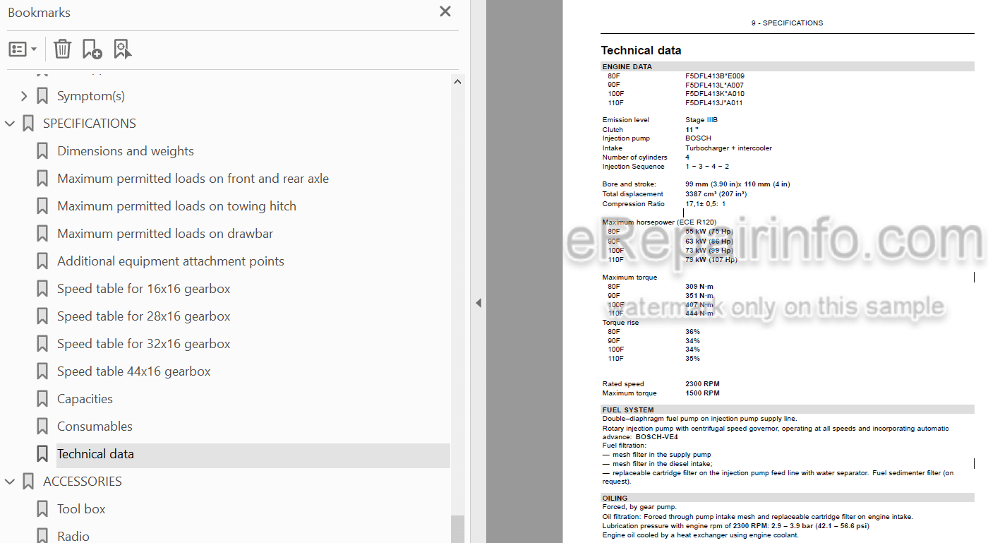 Photo 4 - Case IH Quantum 80CL 90CL 100CL 110CL Operators Manual Tractor