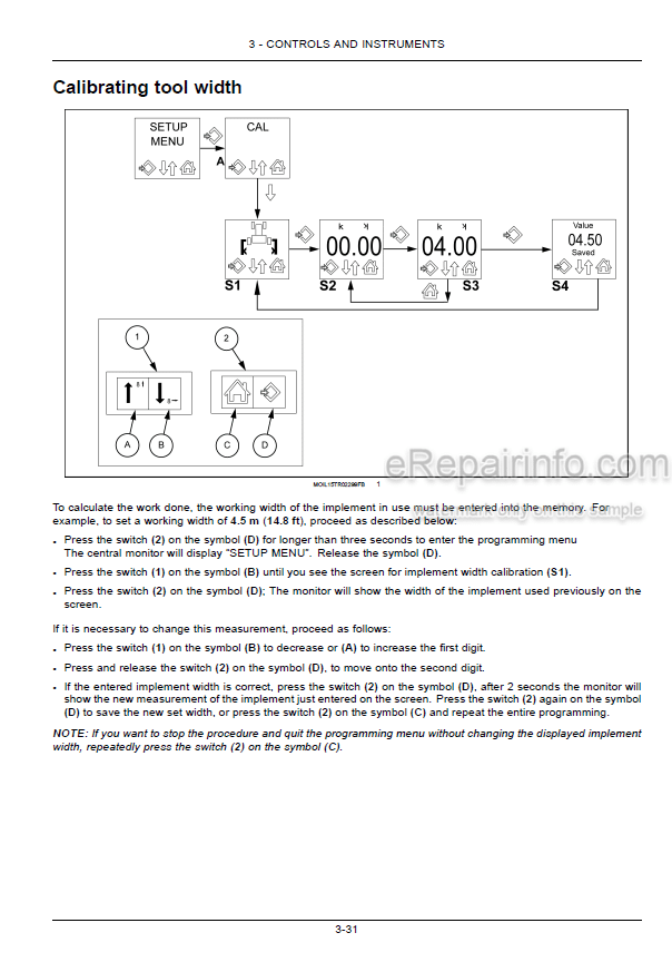 Photo 3 - Case IH Quantum 80CL 90CL 100CL 110CL Operators Manual Tractor